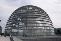 Die Kuppel des Reichstagsbebäudes